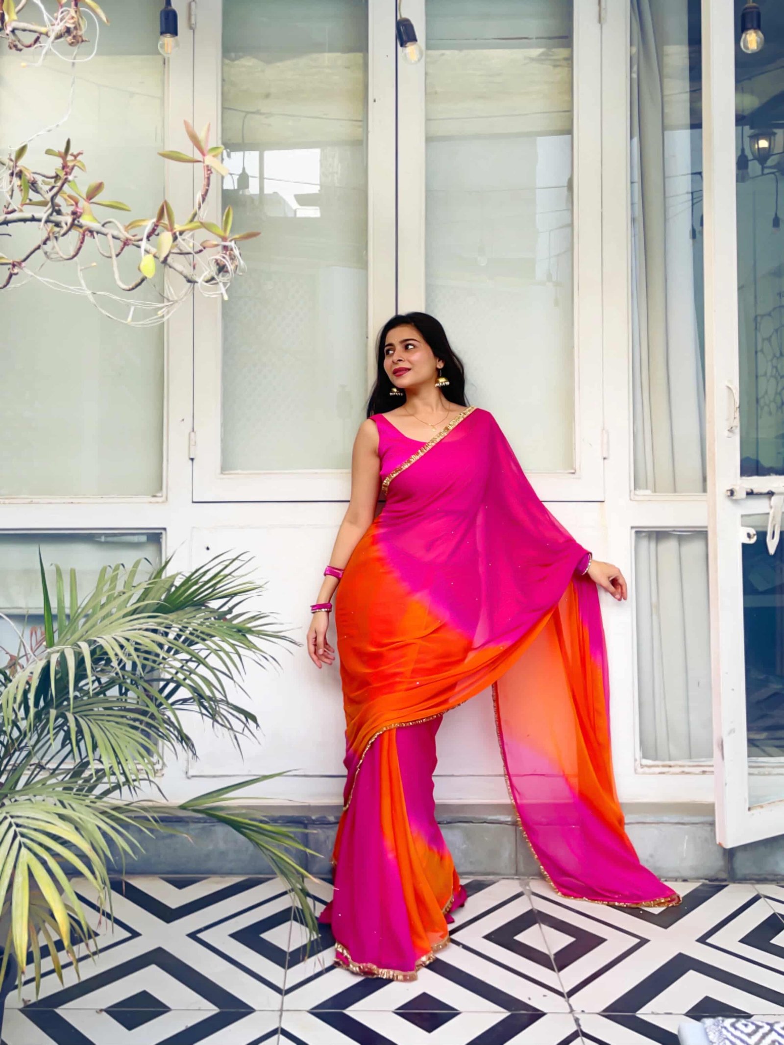 Najmeen Chiffon Saree Under 1050/- 💕