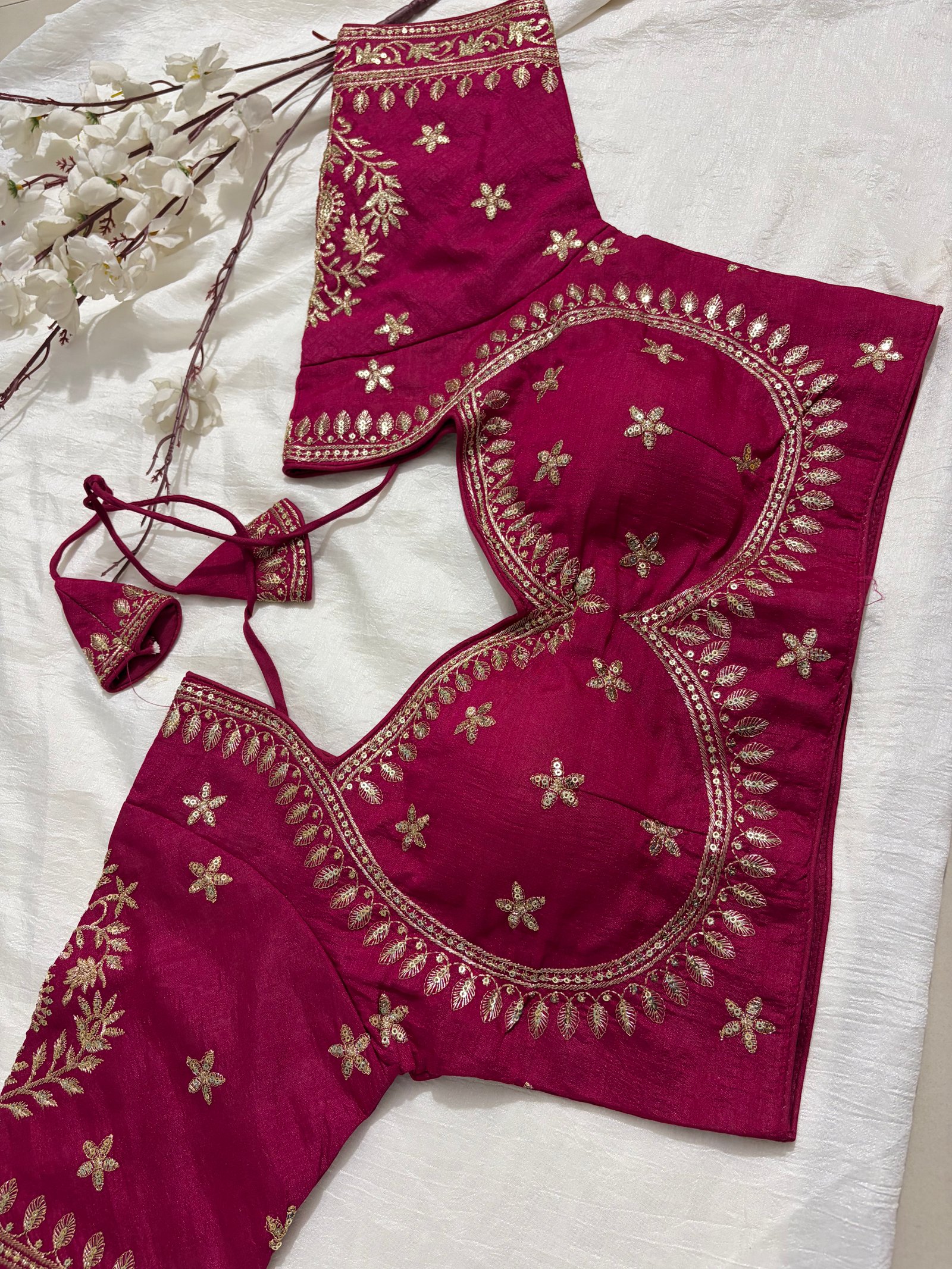 Embroidery work Festive Blouse