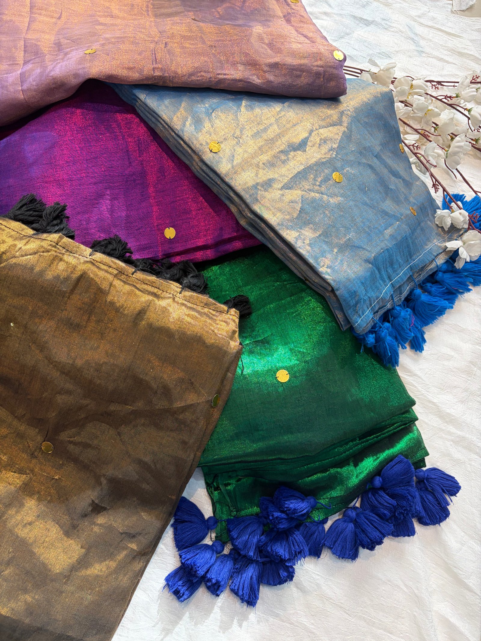 Pure Ginni Tissue Saree